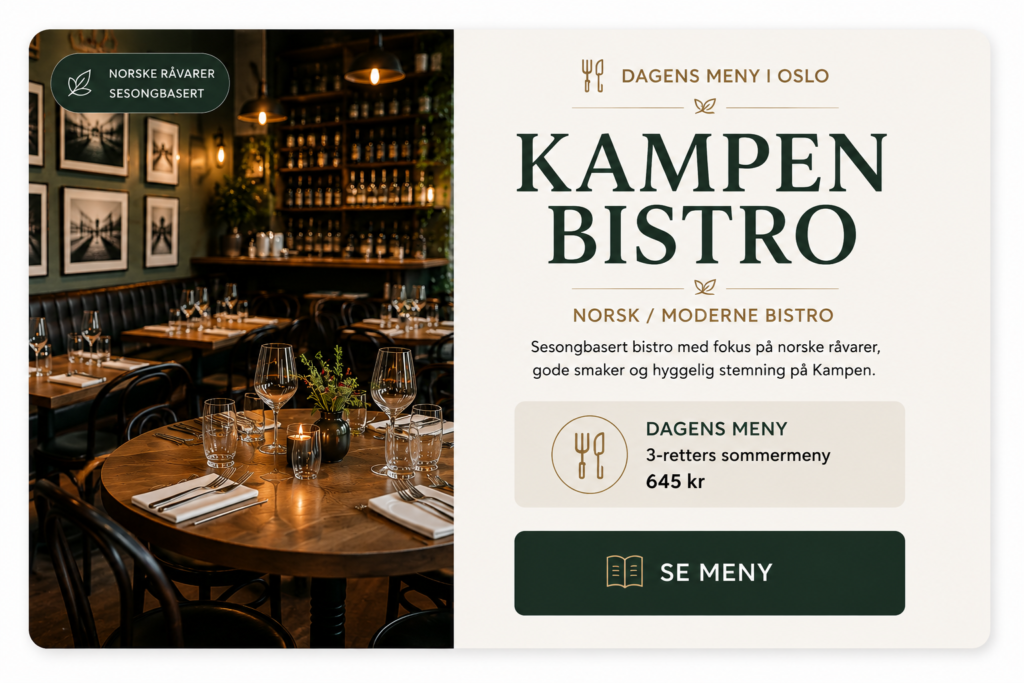 kampen restaurant